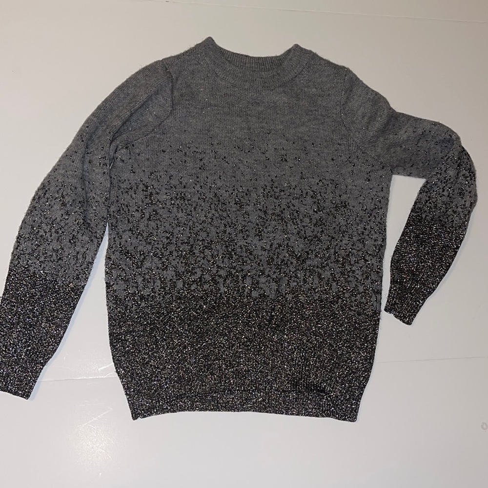 H&M glitter knit sweater